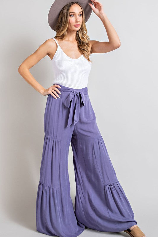 Tiered Wide Pants