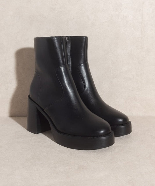 Alexandra - Platform Ankle Boots