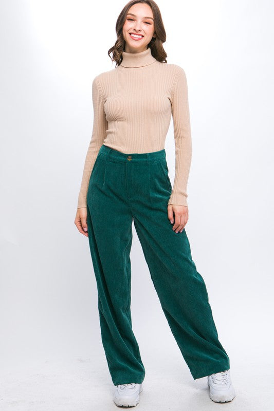 Corduroy Trouser Pants